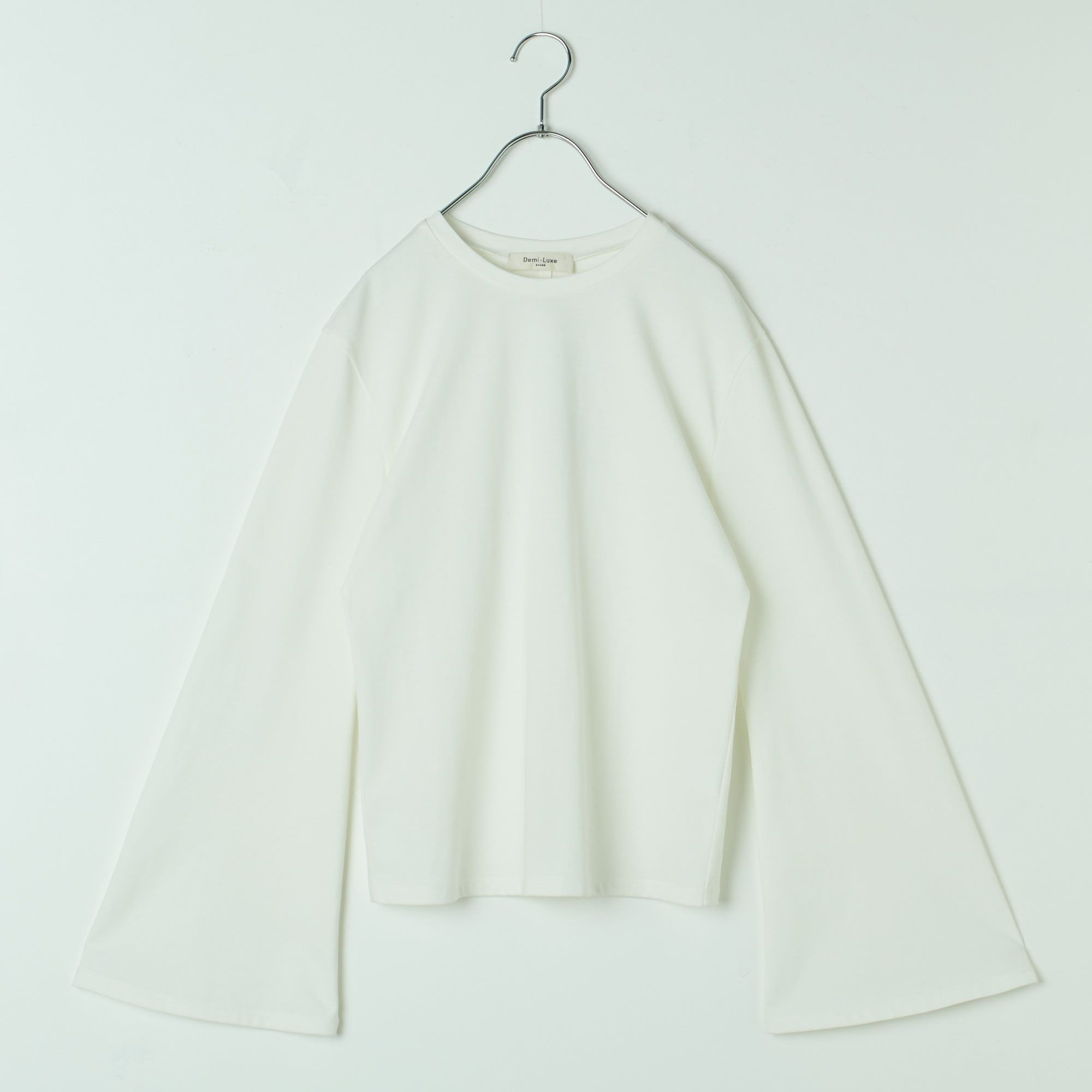 Demi-Luxe BEAMS(デミルクス ビームス)/【洗える】フレアスリーブ プルオーバー