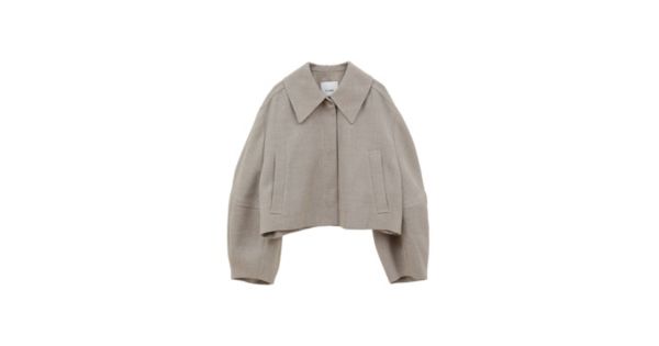 CLANE(クラネ)のCOCOON SLEEVE SHORT JACKET通販 | 集英社HAPPY PLUS STORE