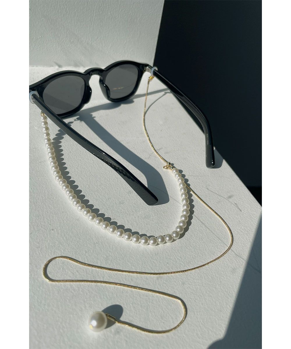 marjour(マージュール)/PEARL SUNGLASSES CHAIN