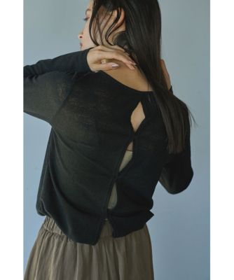 集英社HAPPY PLUS STOREmarjour（マージュール）/STRETCH OPEN TOPS
