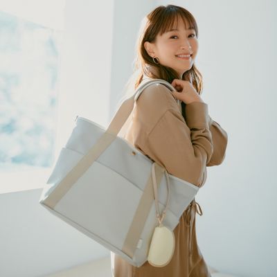 Breath TOPKAPI 藤本美貴 トートバッグ　スコッチグレイン　ミキティ TOPKAPI(トプカピ)の【Breath TOPKAPI】【TOPKAPI × 藤本美貴