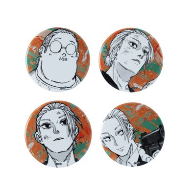 少年ジャンプ＋」スクエア缶バッジコレクション（スタンド付き