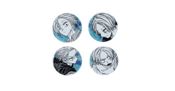SAKAMOTO DAYS(サカモトデイズ)の『SAKAMOTO DAYS』缶バッジ4個セット