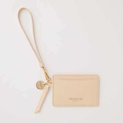 集英社HAPPY PLUS STORETOPKAPI（トプカピ）/【TREASURE TOPKAPI】クロスエンボス レザー パスケース