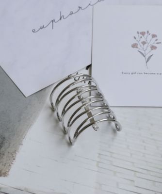 集英社HAPPY PLUS STOREcollecala（コレカラ）/メタルライン ロングタイトヘアカフ／ヘアフック