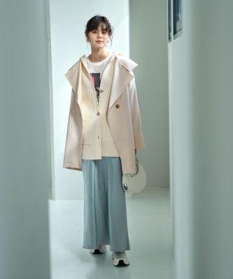 集英社HAPPY PLUS STORESTYLE DELI（スタイルデリ）/ツイル生地2wayネックコート