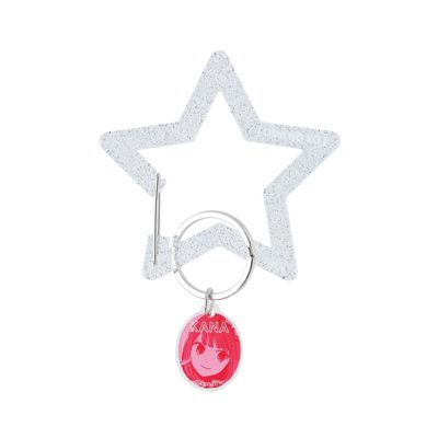 推しの子 星野ルビー STAR☆キーホルダー ジャンプショップ 推しの子】』チャーム付きスターカラビナ 星野ルビー BD4