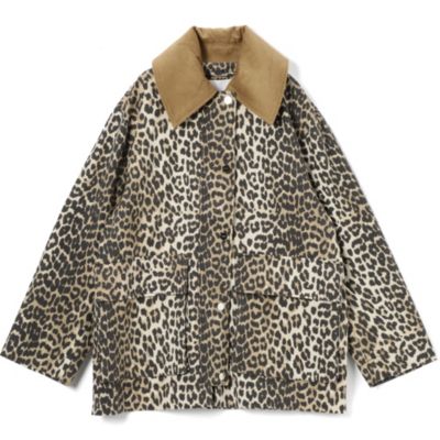 集英社HAPPY PLUS STOREGANNI（ガニー）/Printed Canvas Midi Jacket