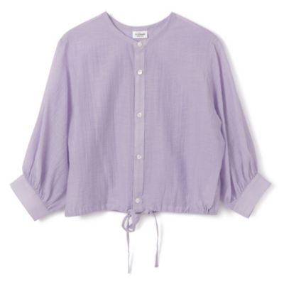 新品　Le Glazik チュニック　ピンク セール】LE GLAZIK | シアー ギャザーワンピース WOMEN