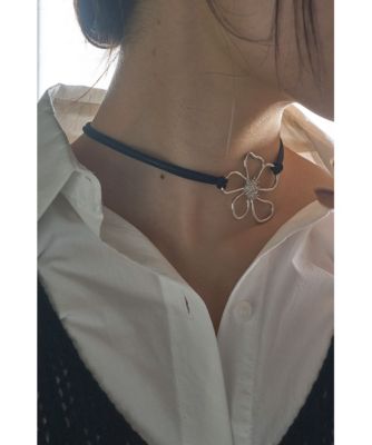 集英社HAPPY PLUS STOREmarjour（マージュール）/FLOWER CHOKER