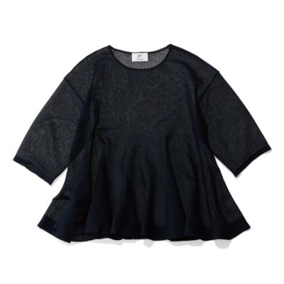 【Marisol別注】シアーペプラムニット／1er Arrondissement 