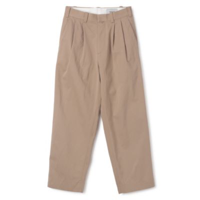 YAECA (ヤエカ) CHINO CLOTH PANTS TACK TAPERED / チノクロス