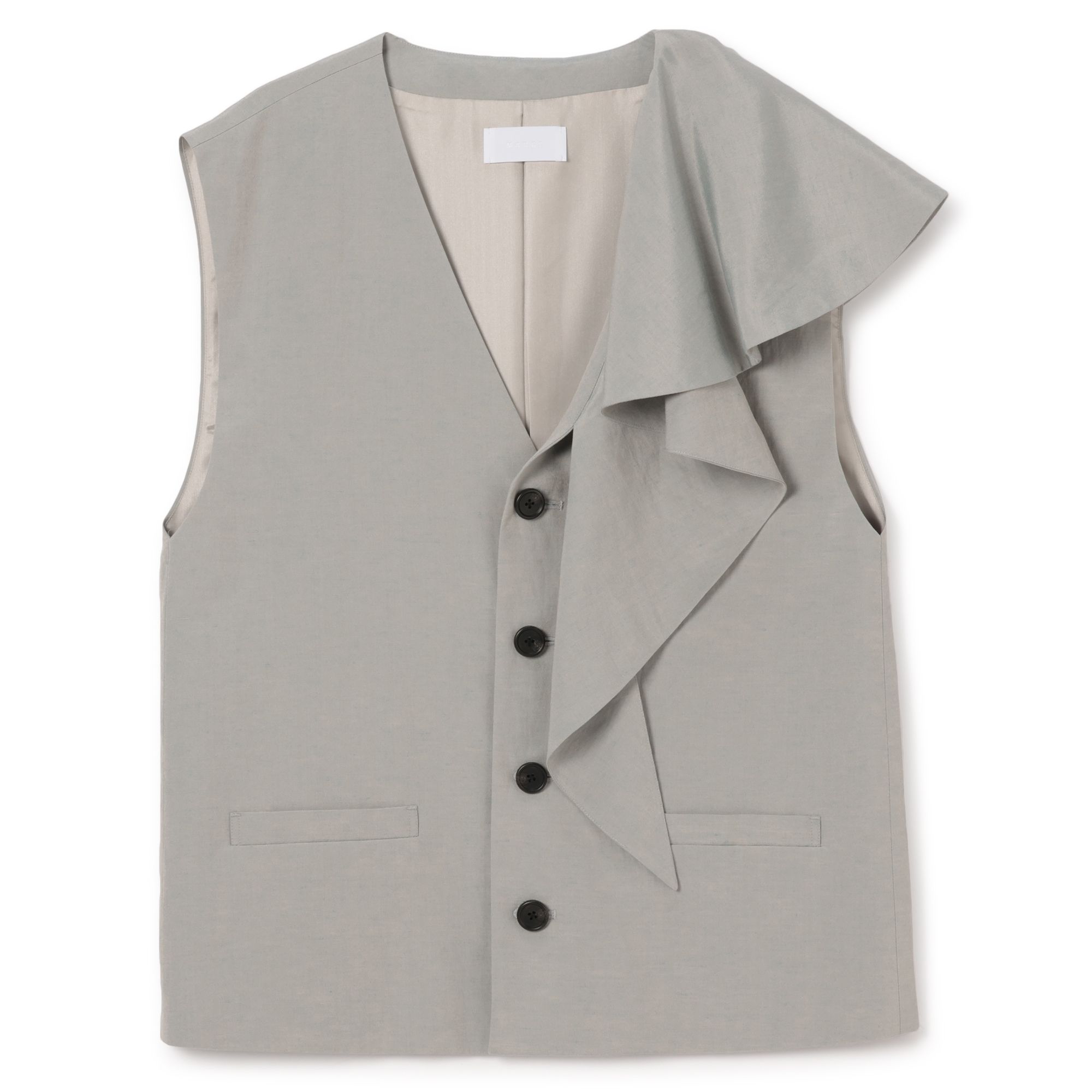 ѼHAPPY PLUS STORE㤨MARGE(ޡ/Single breasted ruffle giletפβǤʤ39,600ߤˤʤޤ