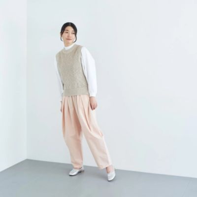 HAU ハウ knit vest \"cotton vintage\" HAU（ハウ）｜knit vest 