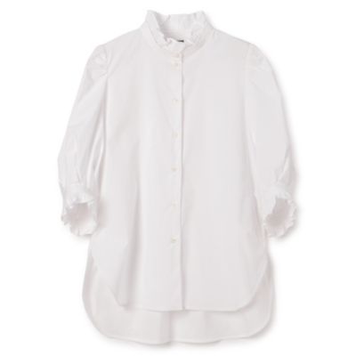 Pale Jute Classic frill shirt