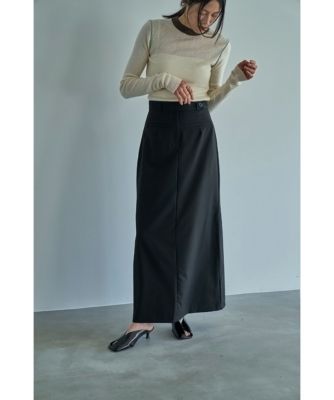 marjour(�}�[�W���[��)/PENCIL MAXI SKIRT
