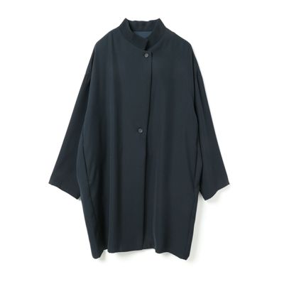 【hb様用】mizuiro ind スタンドカラーワイドジャケット mizuiro ind(ミズイロインド)のスタンドカラーワイドジャケット