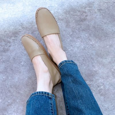 【APOM】本革アンライニングモカシン