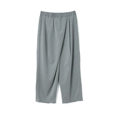 美品 mizuiro ind ラップ風ワイドパンツ ブルー 2 web限定カラー 楽天市場】ミズイロインド ラップ パンツ（パンツ｜ボトムス