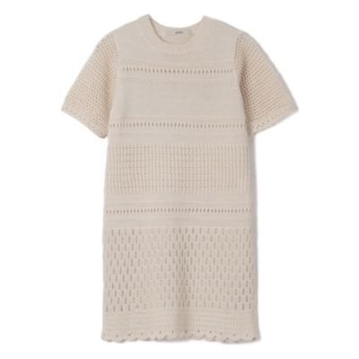 全国送料無料・イイ店 pelleq(ぺレック)のvarious pattersn knit dress通販 ワンピース