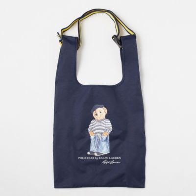 POLO RALPH LAUREN ポロベア レインベア ベルト付レインバッグ ベルト付きレインバッグ レインベア（ショルダーバッグ）｜POLO
