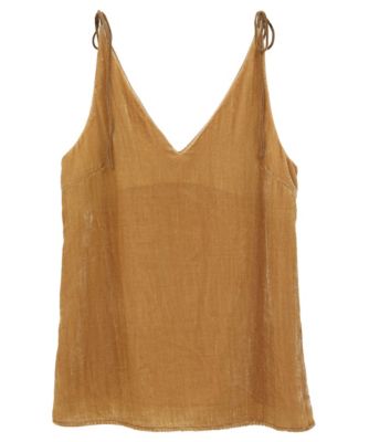 CLANE - リボンキャミソール - SLANT ARRANGE RIBBON CAMISOLE