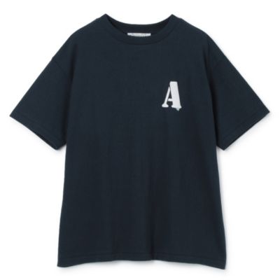 Americana アメリカーナ　 ラフィー丸胴 プリントT Americana/アメリカーナ ラフィー丸胴 ロゴプリントTシャツ（T