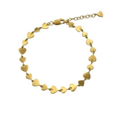 楽天 送料無料にならない La Soeur(ラ・スール)のハートプレートブレスレット通販 アクセサリー