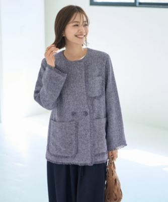 STYLE DELI｜【LUXE】サマーツイードブルゾン | Rakuten Fashion
