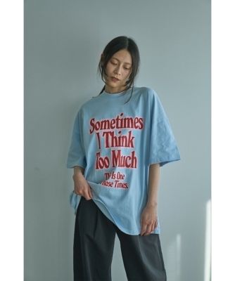 集英社HAPPY PLUS STOREmarjour（マージュール）/LOGO OVER TEE