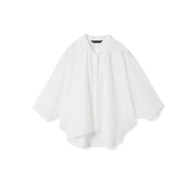 mizuiro ind(ミズイロインド)のギャザードルマンシャツ通販