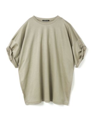 mizuiro ind / ミズイロインド mizuiro ind ロールアップスリーブワイドT mizuiro ind ロールアップスリーブワイドT｜ MARcourt ONLINE
