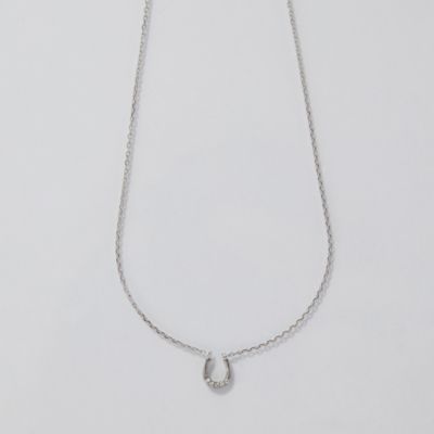 集英社HAPPY PLUS STOREPhoebe（フィービィー）/【金属アレルギー対応】リッチラインフォースシューネックレス　シルバー／サージカルステンレス