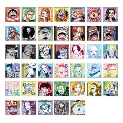 ONE PIECE(ワンピース)の『ONE PIECE』スクエアステッカー