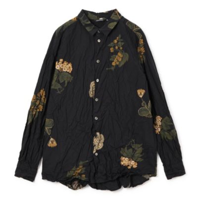 pas de calais(パドカレ)の25SS夏の植物プリントBL通販