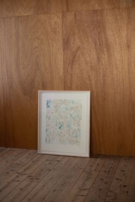 M▽デペルト 版画 リトグラフ 額縁 エディションナンバー (37976)