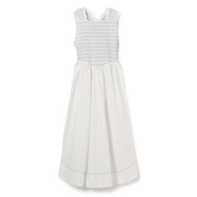 集英社HAPPY PLUS STOREGANNI（ガニー）/Washed Stretch Cotton Smock Midi Straps Dress