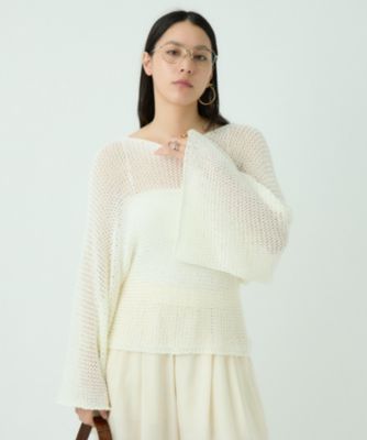 集英社HAPPY PLUS STOREChaos（カオス）/ボランリリーニットプルオーバー