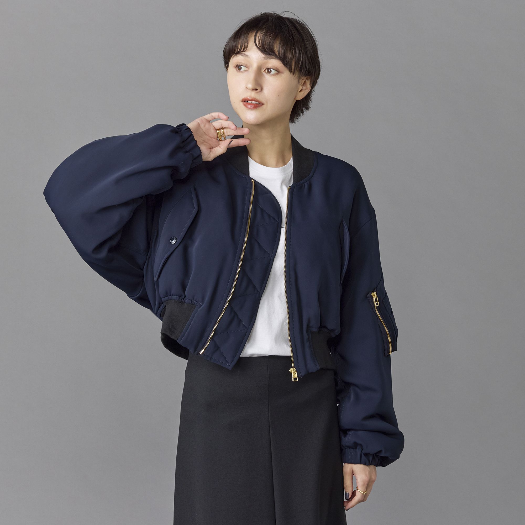 MADISONBLUE(マディソンブルー)/L2－B SHORT JK PE