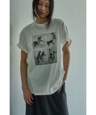 集英社HAPPY PLUS STOREmarjour（マージュール）/CAT TEE