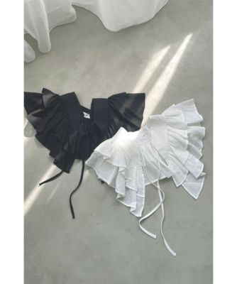集英社HAPPY PLUS STOREmarjour（マージュール）/DOUBLE RUFFLE COLLAR