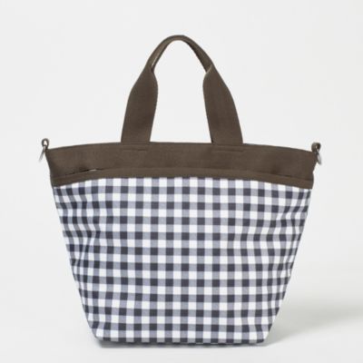 集英社HAPPY PLUS STORELeSportsac（レスポートサック）/【LEE別注】BUCKET TOTE／ クラシカルギンガム