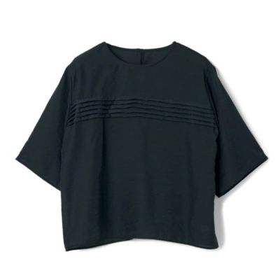 E by eclat(イーバイエクラ)のシアーピンタックTブラウス通販 | 集英社
