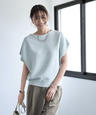 STYLE DELI(スタイルデリ)のラウンドシェイプサマーニット