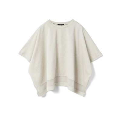 メッシュプルオーバー　ホワイト MIXIE】メッシュプルオーバー （AZUL by moussy｜パターン