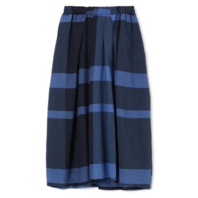 集英社HAPPY PLUS STOREpas de calais（パドカレ）/２５ＳＳ綿麻先染めチェックＳＫ