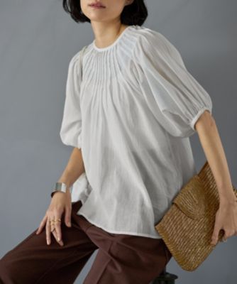 集英社HAPPY PLUS STORESTYLE DELI（スタイルデリ）/シャリ感シアーピンタックブラウス