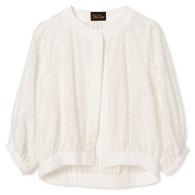 集英社HAPPY PLUS STOREPale Jute（ペール ジュート）/light lace jacket