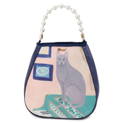 MUVEIL(ミュベール)のブリアンダコラボ ネコプリントBAG通販