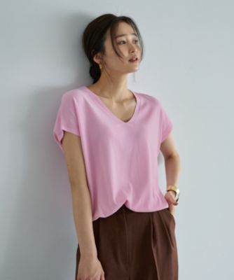 STYLE DELI(スタイルデリ)のサラッと涼しい薄手なVネックニット